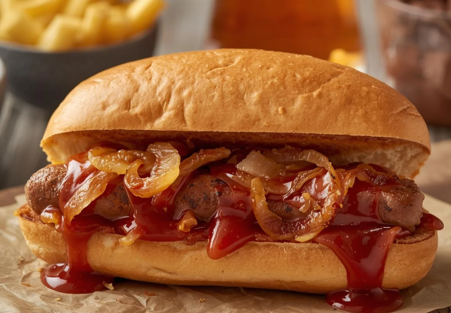 Hot Dog Siculo con Condimenti Mediterranei